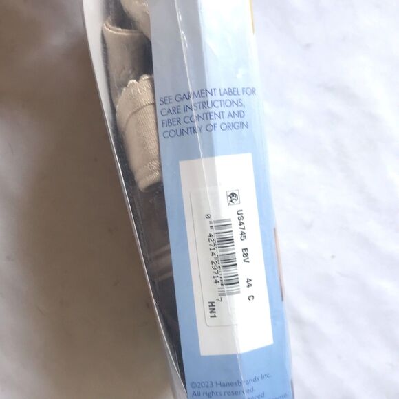 NEW Playtex 4745 18 Hour Wire Free Full Support Bra 44C Nude Beige Ultimate Lift - Picture 7 of 9